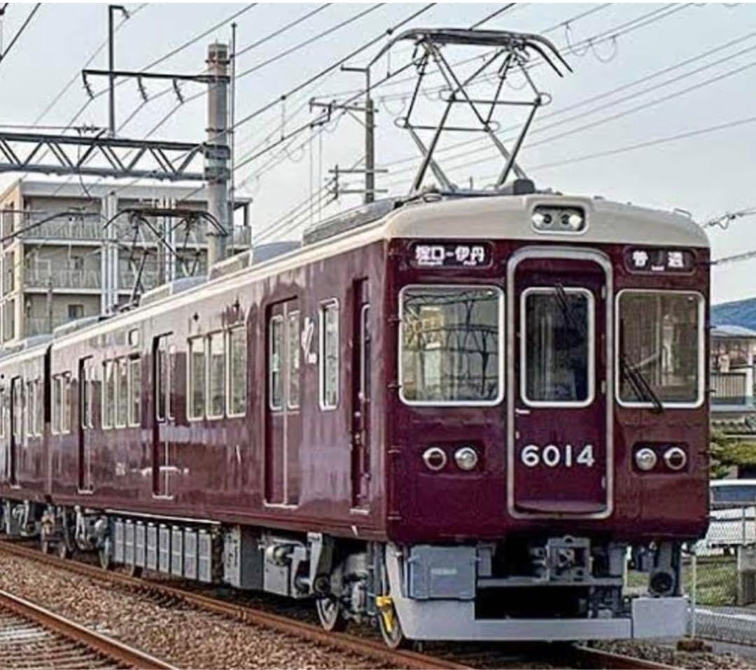 グリーンマックス阪急6000系今津線3両セット動力付き